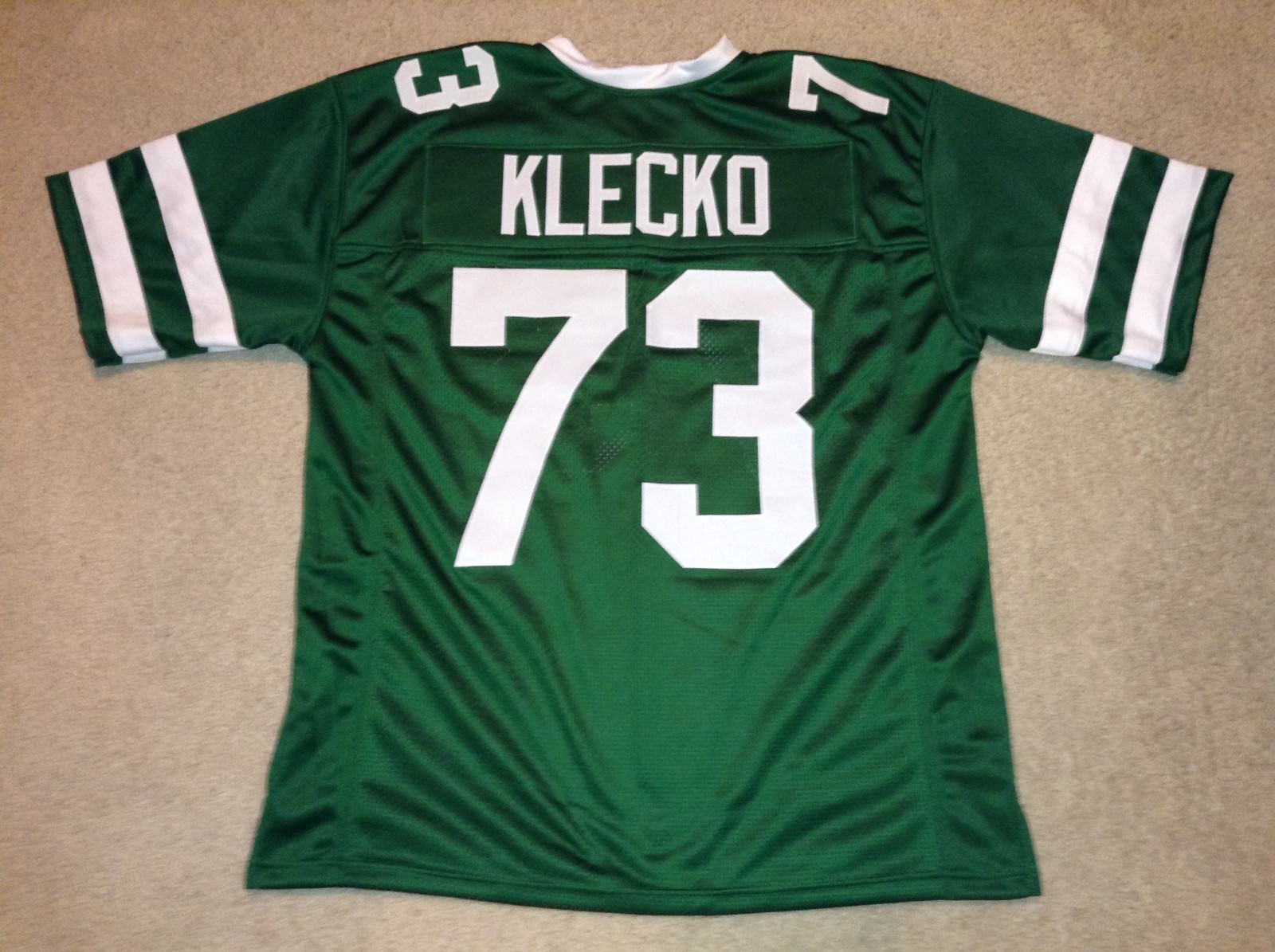 New York Jets #73 Joe Klecko Green Team Color Men's Stitched NFL Vapor Untouchable Jersey Men's photo review