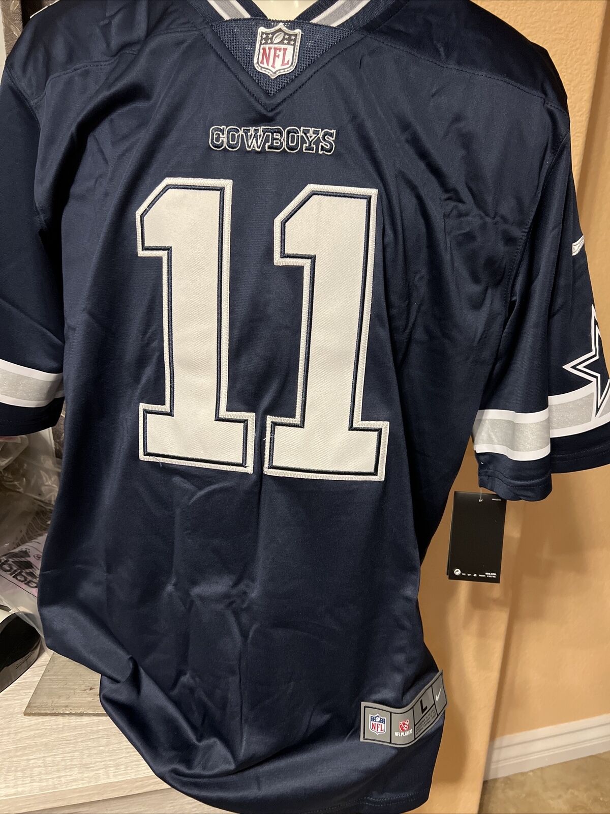 Dallas Cowboys #11 Micah Parsons Navy Blue Team Color Youth Stitched NFL Vapor Untouchable Jersey photo review