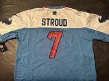 Men's C.J. Stroud Houston Texans 2024 Vapor Limited Blue Alternate Jersey V4 - All Stitched photo review