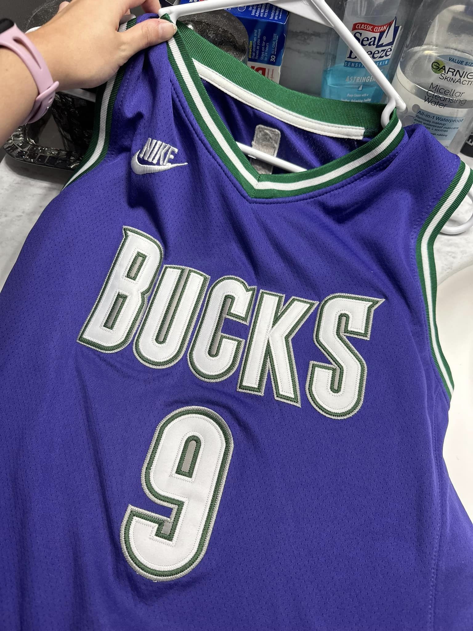 Milwaukee Milwaukee Bucks #9 Bobby Portis Purple Mens NBA 2022-23 Classic Edition Jersey Mens photo review