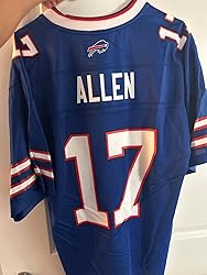 Buffalo Bills #17 Josh Allen Royal Blue Team Color Youth Stitched NFL Vapor Untouchable Jersey photo review