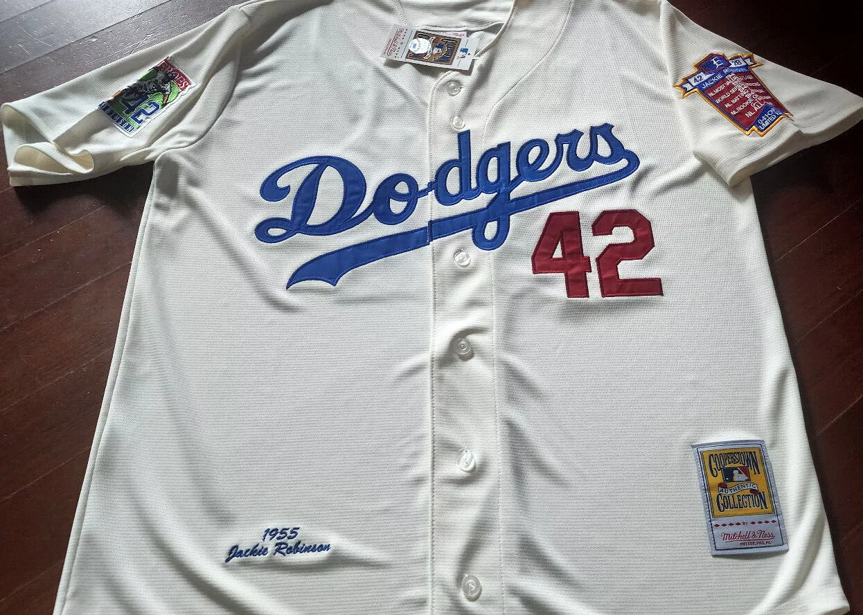 Men Los Angeles Dodgers World Series Champions Patch Cool Base Custom White Jersey - All Stitched photo review